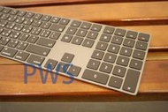 ☆【蘋果 Apple Magic Keyboard 含數字鍵盤的巧控鍵盤 原廠中文鍵盤 無線藍芽】A1843 太空灰