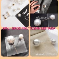 BP17 - PEARL PIN BROOCH