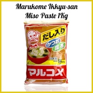 ▤ ◵ ❂ CMH Marukome Ikkyu-san Miso Paste & Hikari Miso Soybean Paste 1kg