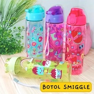 Smiggle Children's Drinking Bottle Smiggle Bottle with Colorful Characters