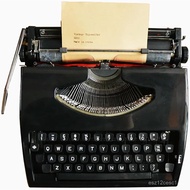 Vintage Manual Typewriter Machine,Classic Old Fashioned Typewriter for Typing Letters,Typewriter Dec