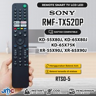 Voice Remote Remot Sony RMF-TX520P Smart Google TV XR-55X90J XR-65X90J KD-65X80J KD-65X75K