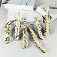 ☆★4331 People Collection DRY Wooden Assembling Knife Model Decompression Three-Dimensional Puzzle Bo