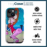 HEYCASE meme Squidward Squilvia baddie funny phone case, shockproof TPU plastic cover