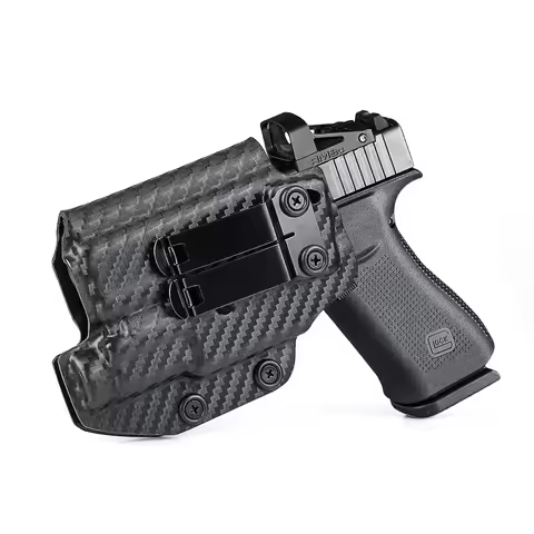 IWB Kydex Holster for Glock 43x 48 MOS G43x 48 Rail with Streamlight TLR 7 Sub Flashlight Pistol Gun