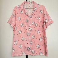 (上衣+褲) Chiikawa 粉紅色睡衣