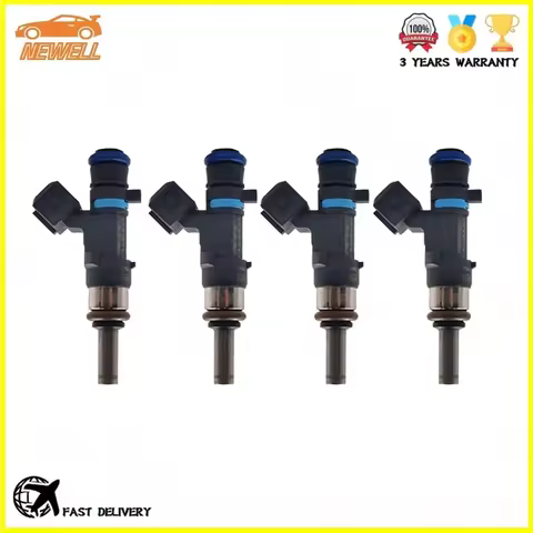 4pcs 0280158220 16600-0002R H8200893178 8200893178 Fuel Injector For 2009-2020 RENAULT Megane 3 14i 