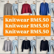 Knitwear and blouse Rm5.50 | knitwear blouse tshirt readystock