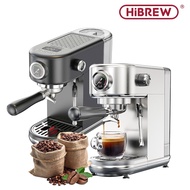 Semi-automatic Espresso, Cappuccino, Latte coffee maker. Premium American brand HiBREW - H10B