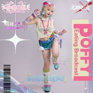 Poffy Y2K Suit for Cosplay - Includes Accessories | Halloween Outfit