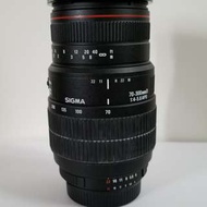 Sigma 70-300 f/4-5.6 Macro, Nikon mount