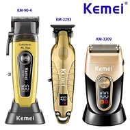 Kemei Rechargeable Electric Hair Clipper Professional Barber Trimmer For Man Cordless Shaver KM-90-4