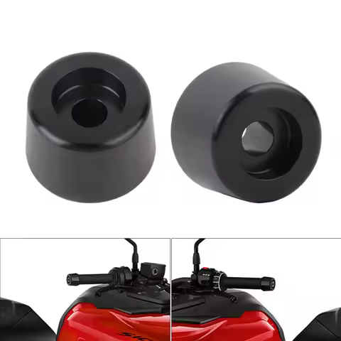 1/2Pcs Motorcycle Handlebar End Black Handle Bar End for BMW 1200GS R1200GS R1250GS Adventure F900R 