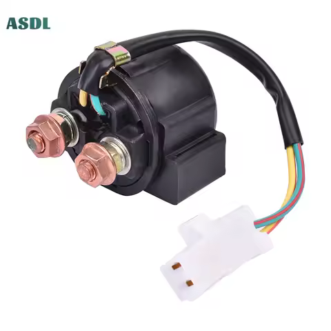 Motorcycle Starter Relay For Yamaha YFM50 YFM80 SV80 SV125 YFM125 XC180 SR185 XC200 TW200 YFM100/200