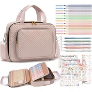 Floe Ladies Bible Cover, Large Bible Bag with Shoulder Strap, Book with Bible Highlighter and Tag, L