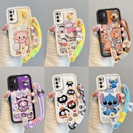 Casing REDMI NOTE 10 NOTE 10 PRO NOTE 10S Kartun Kulit Phone casing