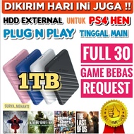 HARDISK PS4 HEN HDD PS4 | HDD PS4 EXTERNAL KHUSUS PS4 JAILBREAK | HARDISK EXTERNAL PS4 HEN PLUG&amp;PLAY (BISA REQUEST) | GAME PS4 TERMURAH