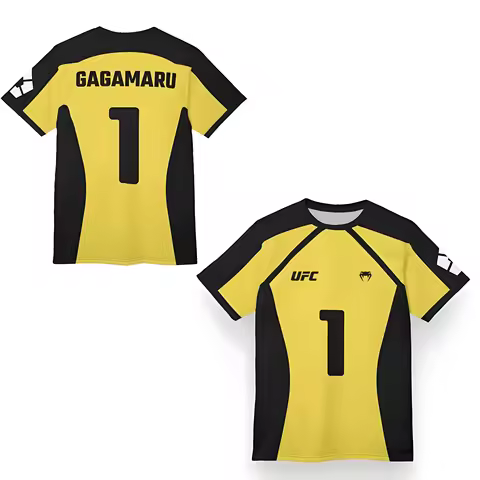 UFC 3D Print T-shirt Men’s Short Sleeve O-neck Sportswear Top for Boxing Fitness Gym Workout Casual 