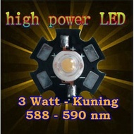 LED 3 WATT (HIGH POWER LED 3 WATT) - YELLOW