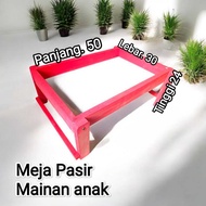 Children's toy sand table Kinetic sand Play sand table Foldable children's sand toy table P.50.L.30.