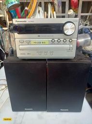 整組無搖控。CD故障。其他正常Panasonic sa-pm02高級音響主機/USB mp3播放機 
