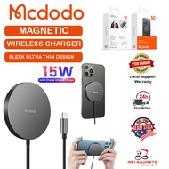 (1 YEAR WARRANTY) Original MCDODO MagSafe Magnetic Wireless Charger CH-4360 15W Fast Charge for Ip 1