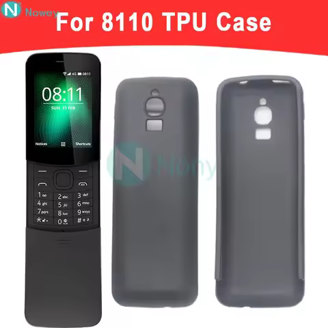 Nowey 8110 Case For Nokia 8110 Mobile Phone Soft TPU Back Case Protection Cover