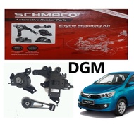 Schmaco Perodua Bezza 1.3 Auto Engine Mounting Kit Set (1Year Warranty) 1Set 3pcs