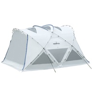 HOMFUL Outdoor camping ball tent large space windproof rain breathable sunscreen large hemispherical camp tent OT0183
