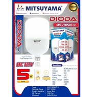 Mitsuyama DC 12v 5watt E27 white LED light bulb diode series MS-7305DC