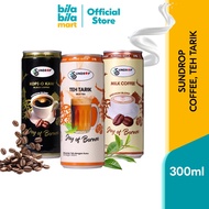 SUNDROP Black Coffee Kopi-O Kaw | Milk Coffee Premium Blend | Teh Tarik Milk Tea 300ml