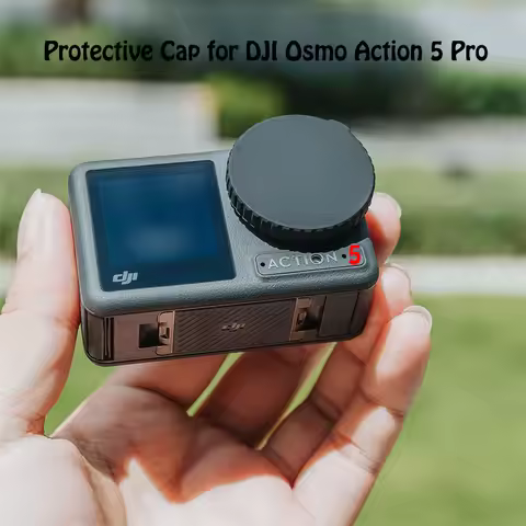 Camera Lens Dust Cover for DJI Osmo Action 5 Pro 4 3 Non Slip Silicone Dust-proof Protective Cover C
