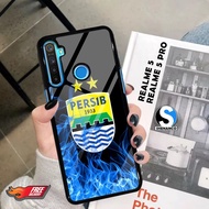 HP Realme 5 5 Pro Case Aesthetic Motifhp Persib Persija Logo Image Custom Wallpapers Current Design 