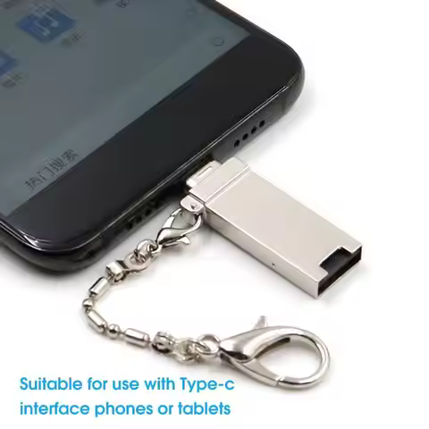 Reliable Card Reader Adapter Durable Lightweight Storage Card Reader Type-C/Micro USB OTG TF Card Re