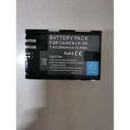 LP-E6 Battery for Canon 5D4 5D3 7D 6D 60D 7D2 70D 80D SLR Camera Accessories