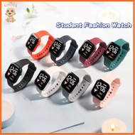 Keychild Square Digital Watch Silicone Band Led Electronic Watch Waterproof Electronic Watch