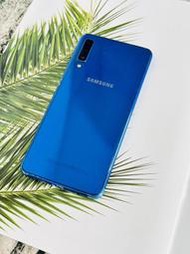 勝利店-二手機#中古機SAMSUNG Galaxy A7 (2018) (4G+128G) 藍色 (已過保）