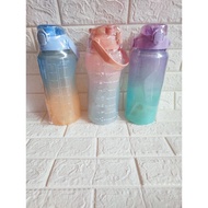 2L!! Drinking water bottle with stickers/contemporary water bottle/2L drinking water bottle/school, 