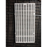 1x2 plastic matting hdpe, 1ft.x2ft. plastic matting hdpe, color white