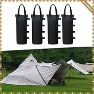 [WhstrongMY] 4Pcs Weight Sand Bag Tent Weights Bags Leg Weight Canopy Sandbag Gazebo Sand Weight Bags for Carport Beach Outdoor Trampoline