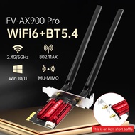 Dual Band Wifi 6 AX Wireless 802.11AX 900Mbps Bluetooth 5.4 Internal Network Card Desktop PC PCIe PC