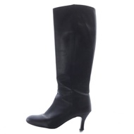 Odette e Odile Boots leather Long black Direct from Japan Secondhand