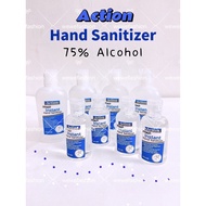 ACTION Hand Sanitizer 60ml 75% Alcohol KILL 99/9 GERMS POCKET HAND SANITIZER免洗手消毒液