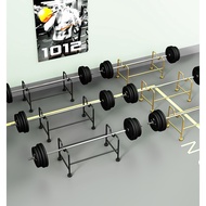 Household Small Medium-Sized Barbell Rack Barbell Bracket Barbell Bar Storage Rack Gym Barbell Stora