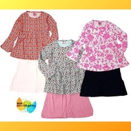 Baju Kurung RAYA ARYANA Printed Designs (2Y-6Y) Baju Kurung Budak Raya Kids Kanak-kanak perempuan co