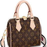 (現貨近全新）LV Speedy 20 波士頓包(黑色背帶） M45957