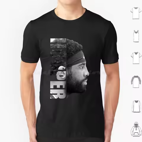 " Hooper "-Black / White T Shirt 6xl Cotton Cool Tee Player Basketball Basketball Player Irving Kyri