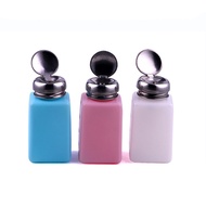 Anti-static alcohol bottle 100ml, 200ml, 250ml pink - white - painted acetone bottle handPiece