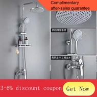 YQ52 JOMOO Ace Copper Shower Head Set Lifting and Adjusting Supercharged Ceiling Anti-Scald Constant Temperature Shower