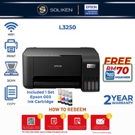 [Bulk Purchase] Epson EcoTank L3250 Printer Wi-Fi Wireless All-in-One Ink Tank Printer Epson L3210